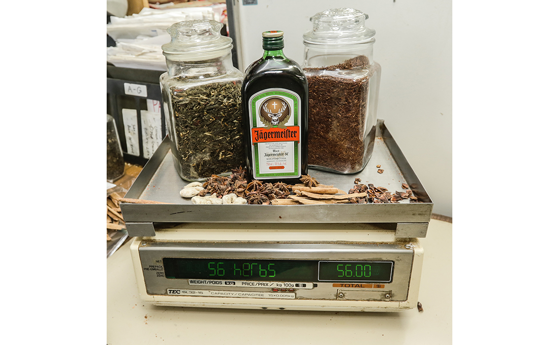 JAger Bottle + Herbs and SPice_